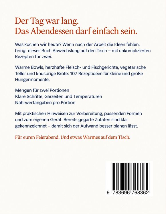 Produktbild: Airfryer - Feierabend f&uuml;r zwei
