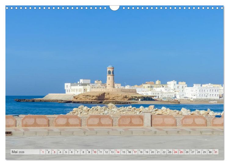 Produktbild: Oman - Historische Perle des Orients (Wandkalender 2026 DIN A3 quer), CALVENDO Monatskalender
