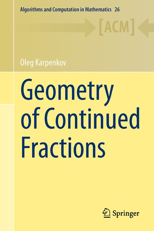 Produktbild: Geometry of Continued Fractions