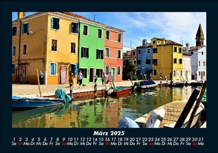 Produktbild: Venedig 2025 Fotokalender DIN A5