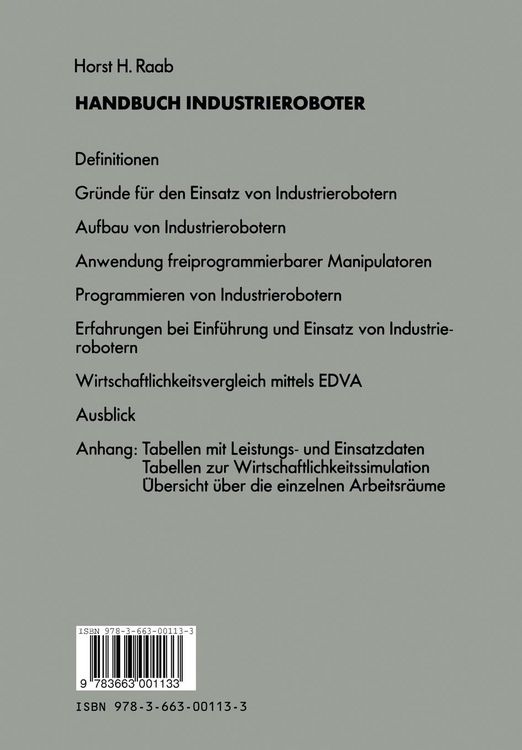 Produktbild: Handbuch Industrieroboter