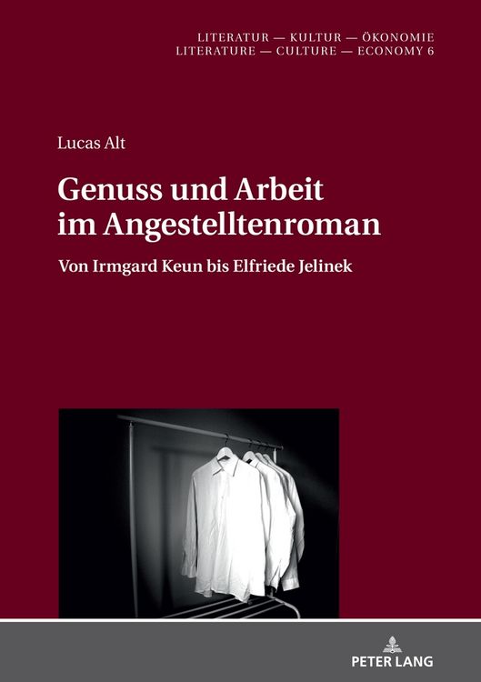 Produktbild: Genuss und Arbeit im Angestelltenroman