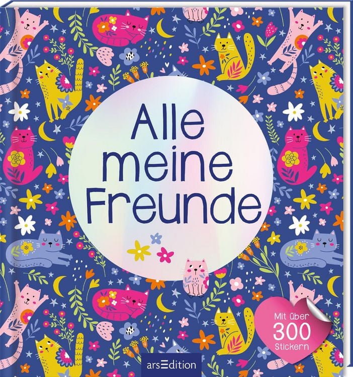 Produktbild: Alle meine Freunde &ndash; Katzen | Mit &uuml;ber 300 Stickern