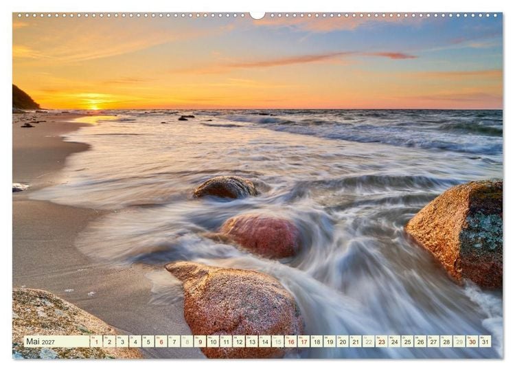 Produktbild: R&uuml;gen - Jasmund Nationalpark (Wandkalender 2027 DIN A2 quer), CALVENDO Monatskalender