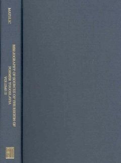 Produktbild: Matulic, R: Bibliography of Sources on the Region of Former