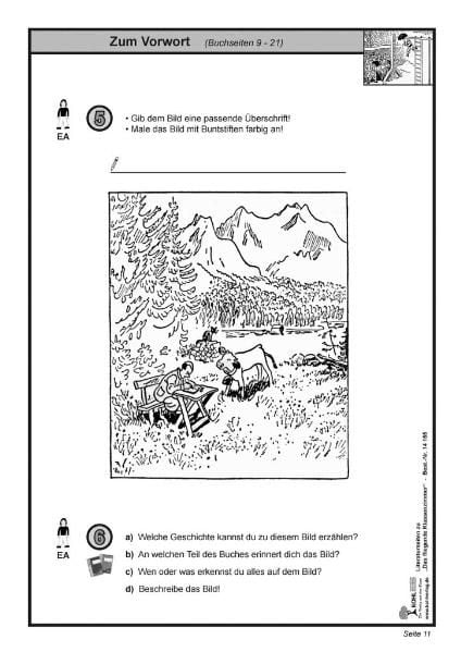 Produktbild: Das fliegende Klassenzimmer - Literaturseiten