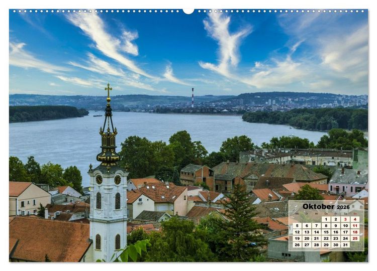 Produktbild: Die sch&ouml;ne blaue Donau (Wandkalender 2026 DIN A2 quer), CALVENDO Monatskalender