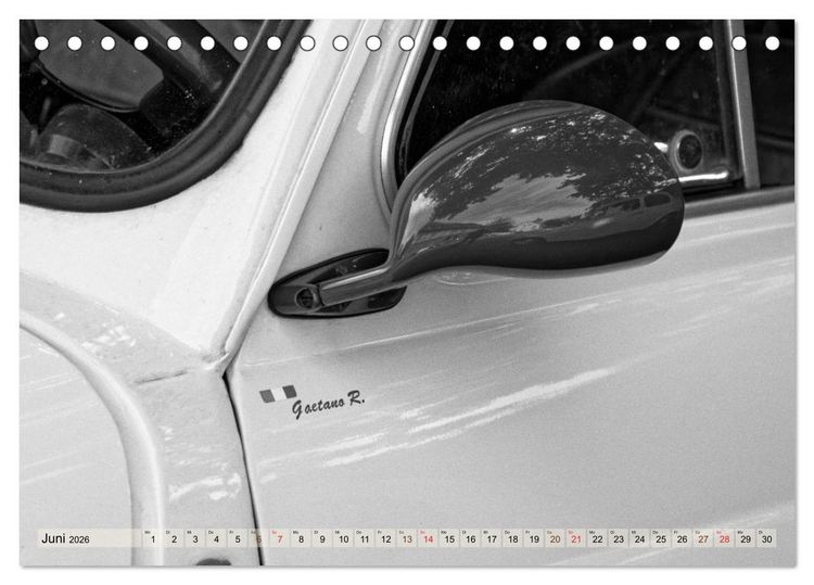 Produktbild: il Cinquecento - Details im Fokus - im Look eines legend&auml;ren Analogfilms (Tischkalender 2026 DIN A5 quer), CALVENDO Monatskalender