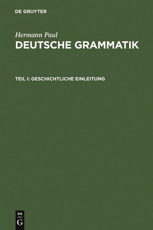 Produktbild: Deutsche Grammatik