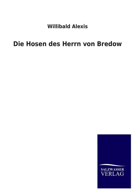 Produktbild: Die Hosen des Herrn von Bredow