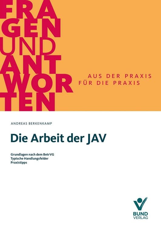 Produktbild: Die Arbeit der JAV