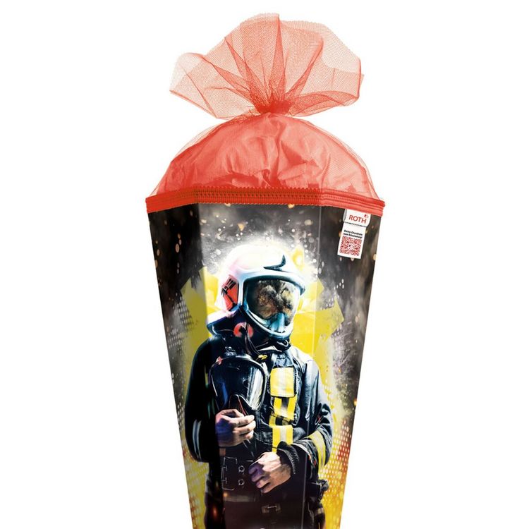 Produktbild: Motivschult&uuml;te, Feuerwehrmann, 85cm