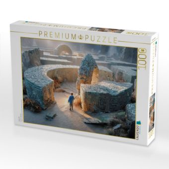 Produktbild: CALVENDO Puzzle Labyrinth | 1000 Teile Lege-Gr&ouml;&szlig;e 64x48cm Foto-Puzzle f&uuml;r gl&uuml;ckliche Stunden