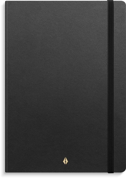 Produktbild: Burde Notizbuch Deluxe A5 schwarz