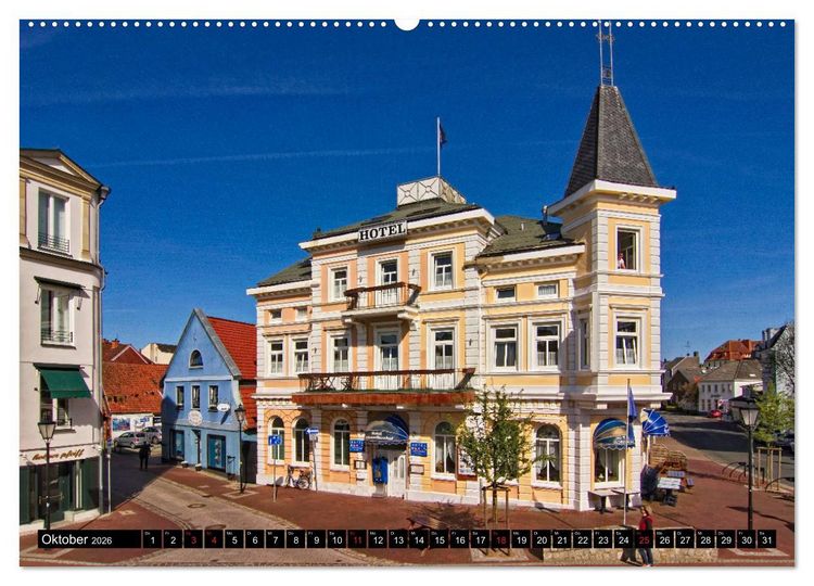 Produktbild: Stadtansichten Cuxhaven (hochwertiger Premium Wandkalender 2026 DIN A2 quer), Kunstdruck in Hochglanz
