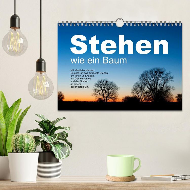 Produktbild: Stehen wie ein Baum (Wandkalender 2026 DIN A4 quer), CALVENDO Monatskalender