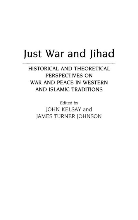 Produktbild: Just War and Jihad
