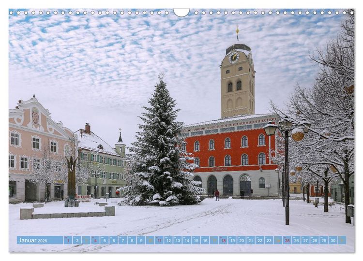 Produktbild: Herzogstadt Erding (Wandkalender 2026 DIN A3 quer), CALVENDO Monatskalender