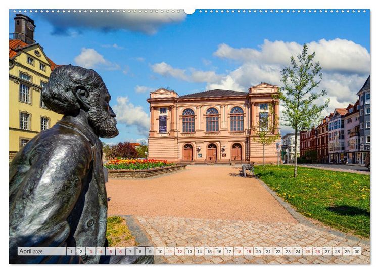 Produktbild: Eisenach Impressionen (Wandkalender 2026 DIN A2 quer), CALVENDO Monatskalender