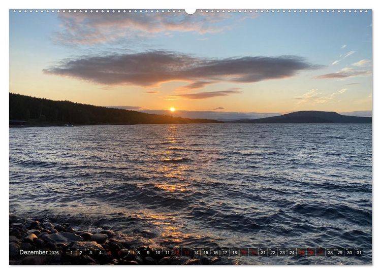 Produktbild: Wandern in Schweden - Einladung in die Natur (Wandkalender 2026 DIN A2 quer), CALVENDO Monatskalender