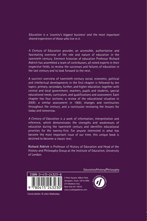 Produktbild: A Century of Education