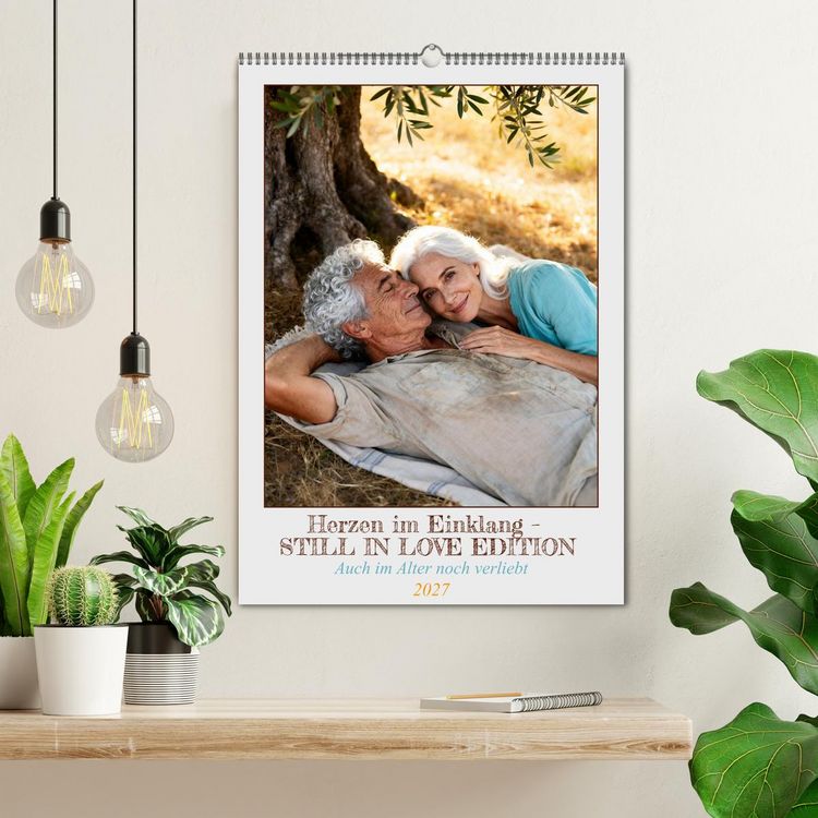Produktbild: Herzen im Einklang &ndash; STILL IN LOVE EDITION (Wandkalender 2027 DIN A2 hoch), CALVENDO Monatskalender