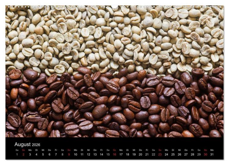 Produktbild: Kaffeezeit (hochwertiger Premium Wandkalender 2026 DIN A2 quer), Kunstdruck in Hochglanz