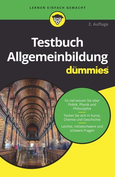 Produktbild: Testbuch Allgemeinbildung f&uuml;r Dummies