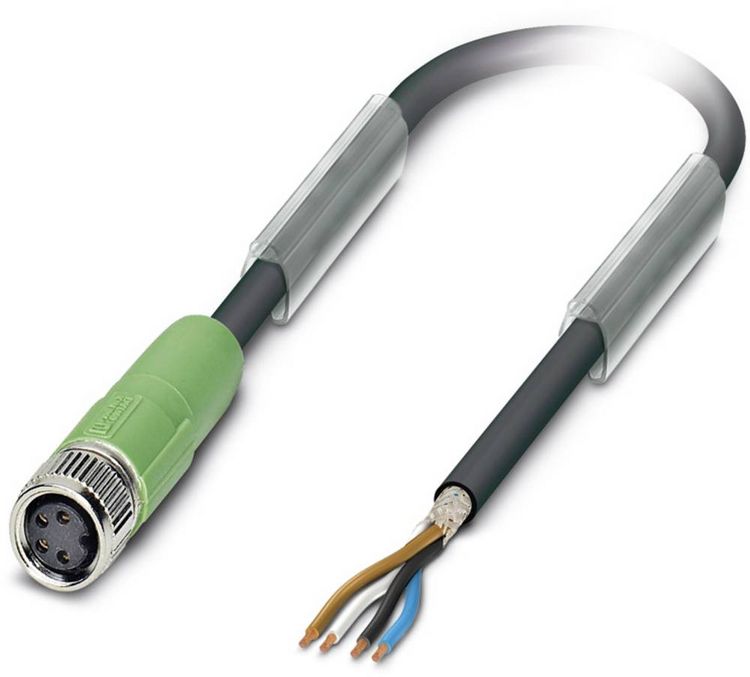 Produktbild: Phoenix Contact 1400362 Sensor-/Aktor-Steckverbinder, konfektioniert M8 Buchse, gerade 15.00 m Polzahl Sensoren: 4 1 St.