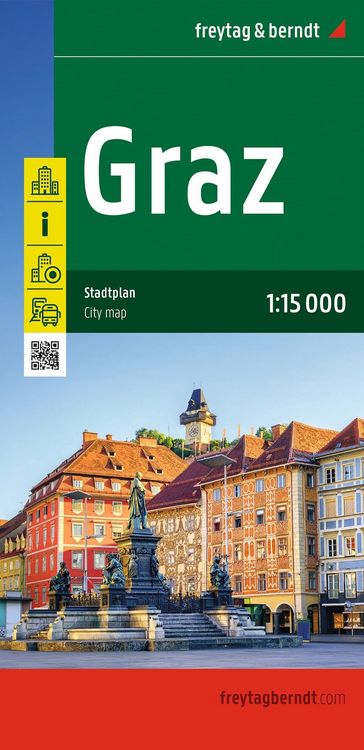 Produktbild: freytag & berndt Stadtplan Graz 1:15.000
