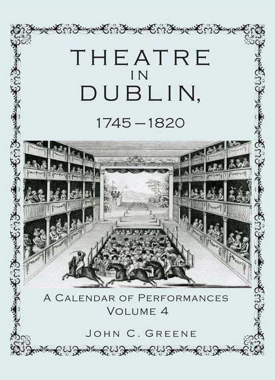Produktbild: Theatre in Dublin, 1745-1820