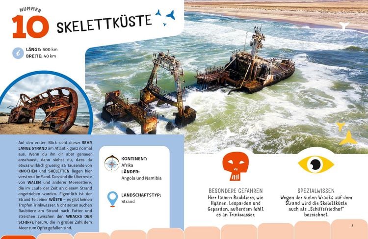 Produktbild: Die gef&auml;hrlichsten Orte der Erde