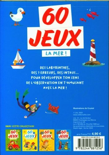 Produktbild: La mer ! : d&egrave;s 5 ans