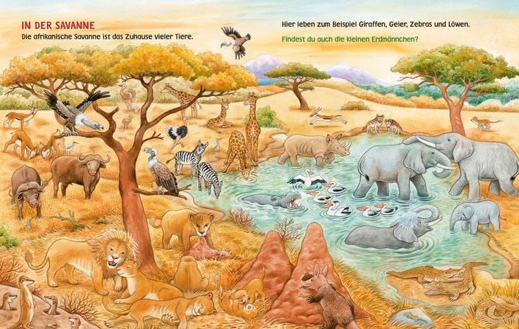 Produktbild: Unkaputtbar: Mein erstes Wimmelbuch: Unsere Tiere