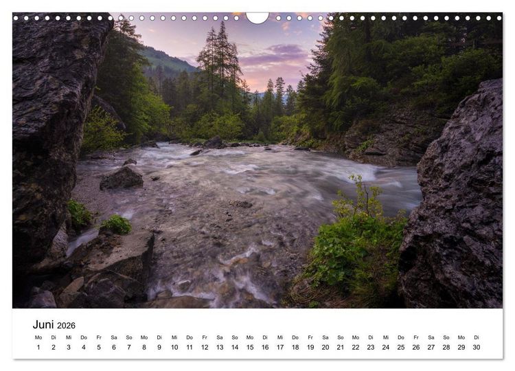 Produktbild: Flusswelt Schweiz (Wandkalender 2026 DIN A3 quer), CALVENDO Monatskalender