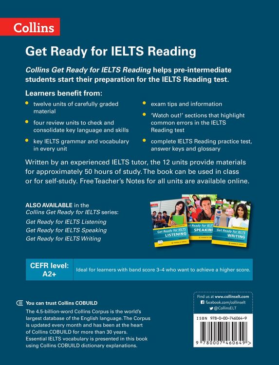 Produktbild: Get Ready for IELTS - Reading