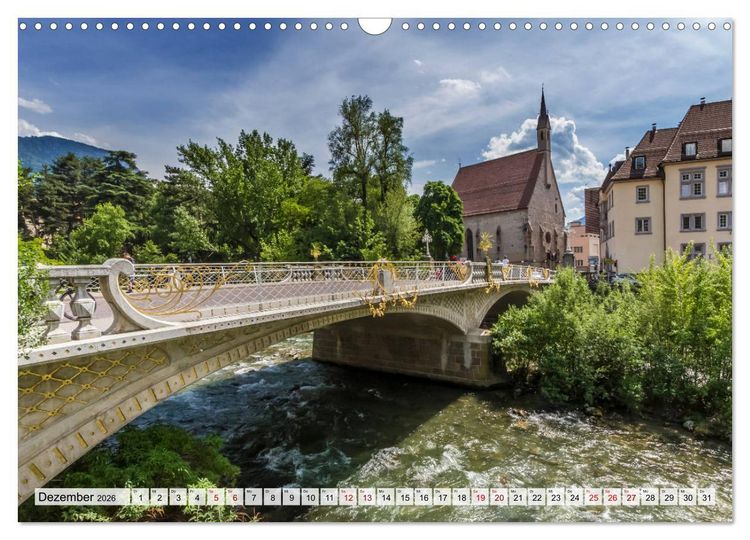 Produktbild: MERAN Idyllische Altstadt (Wandkalender 2026 DIN A3 quer), CALVENDO Monatskalender