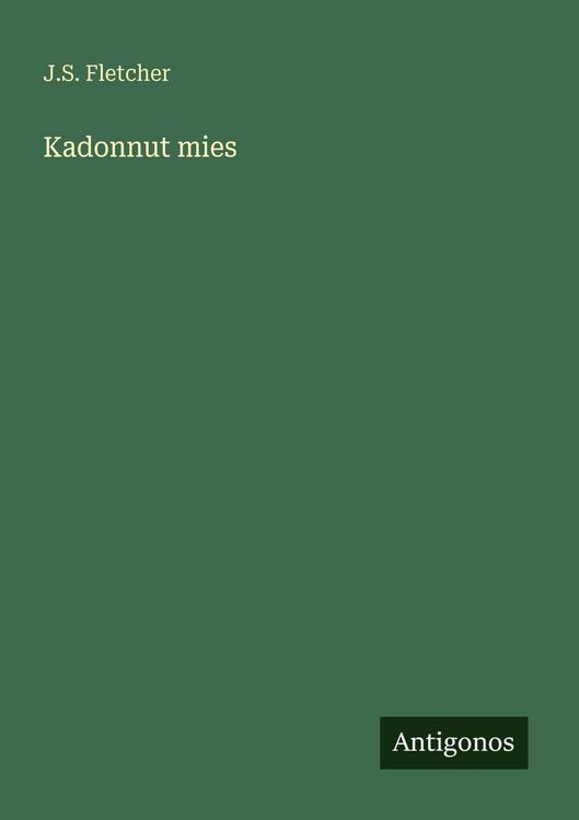 Produktbild: Kadonnut mies