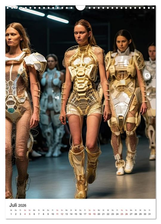 Produktbild: Future Couture (Wandkalender 2026 DIN A3 hoch), CALVENDO Monatskalender