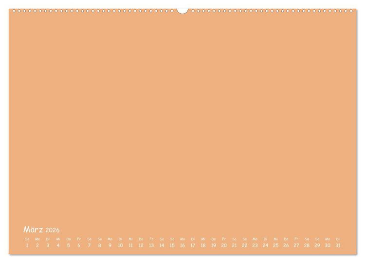 Produktbild: Regenbogen Kinder Bastelkalender - Zum Selbstgestalten - DIY Kreativ-Kalender (Wandkalender 2026 DIN A2 quer), CALVENDO Monatskalender