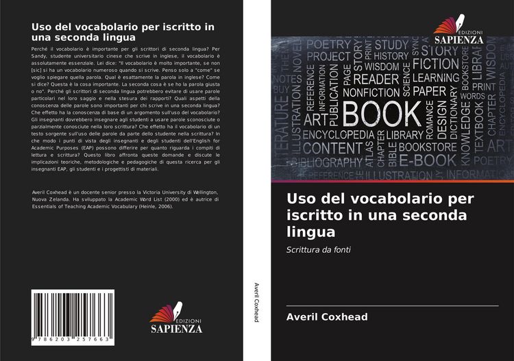 Produktbild: Uso del vocabolario per iscritto in una seconda lingua