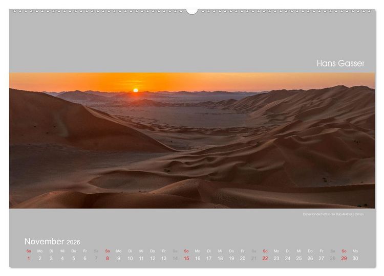 Produktbild: GROSSARTIGE LANDSCHAFTEN 2026 (hochwertiger Premium Wandkalender 2026 DIN A2 quer), Kunstdruck in Hochglanz