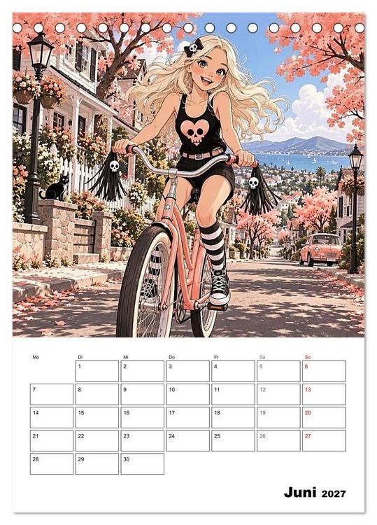 Produktbild: Kim, eben anders normal (Tischkalender 2027 DIN A5 hoch), CALVENDO Monatskalender