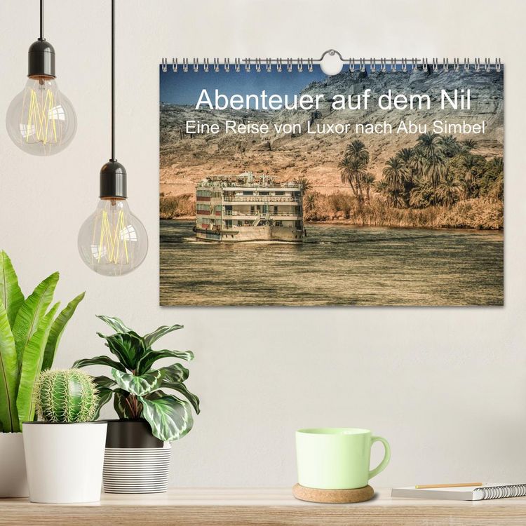 Produktbild: Abenteuer auf dem Nil. Eine Reise von Luxor nach Abu Simbel (Wandkalender 2026 DIN A4 quer), CALVENDO Monatskalender