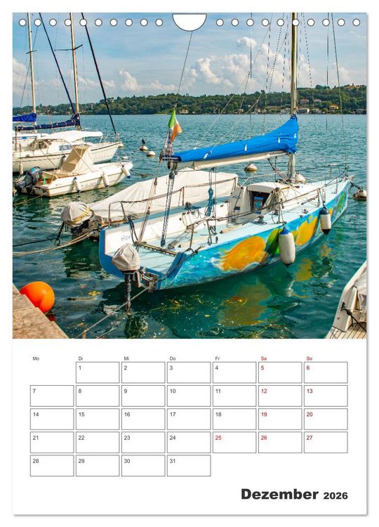 Produktbild: Salo am Gardasee - Reiseplaner (Wandkalender 2026 DIN A4 hoch), CALVENDO Monatskalender