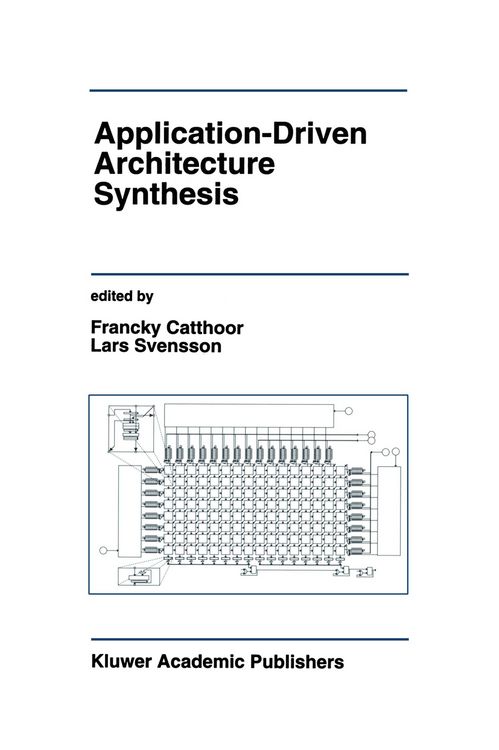 Produktbild: Application-Driven Architecture Synthesis