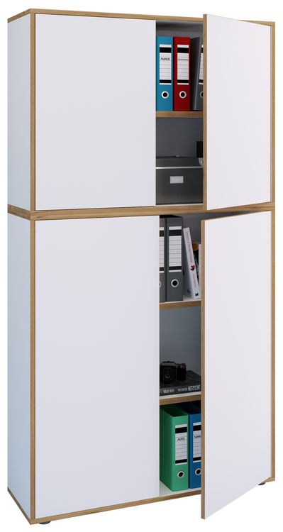 Produktbild: B&uuml;roschrank Aktenschrank Sideboard Salia 5fach