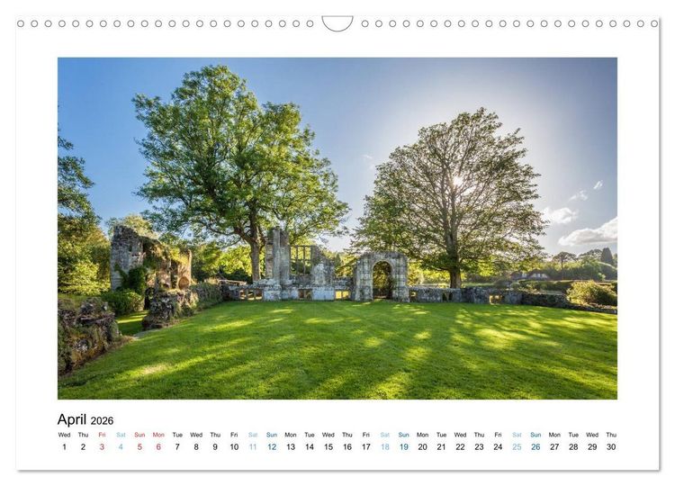 Produktbild: The Beauty of Southern England (Wall Calendar 2026 DIN A3 landscape), CALVENDO 12 Month Wall Calendar
