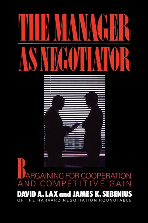 Produktbild: Manager as Negotiator