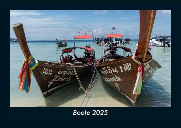 Produktbild: Boote 2025 Fotokalender DIN A5